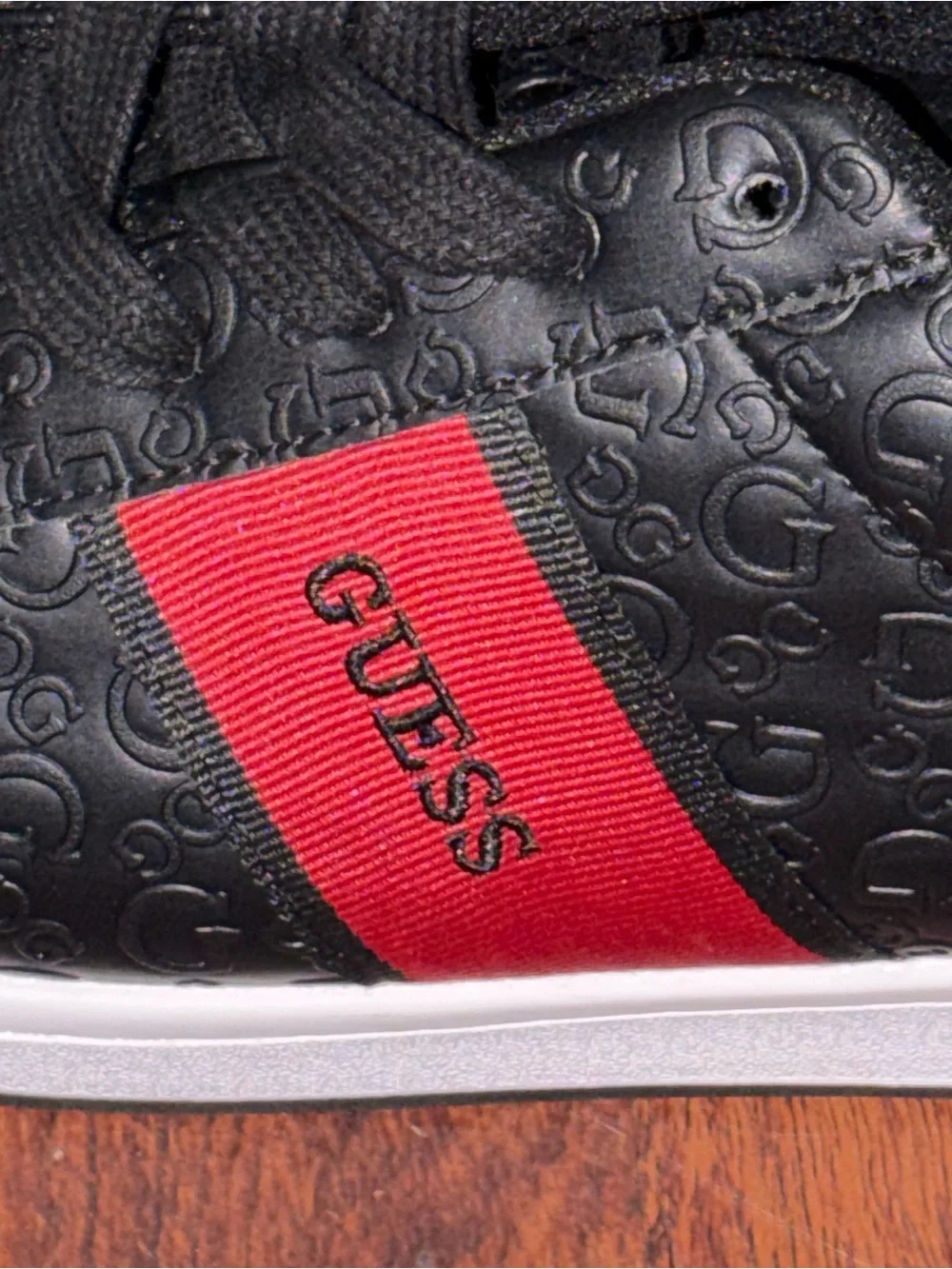 GUESS size 12 black shoes